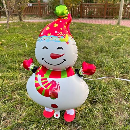 Nine san 2 Stücke Walking Weihnachten Snowman Folienballons Airwalker Schneemann Christmas Luftballons Airwalk Weihnachtsnowman Weihnachts Party Deko Nine san 2 Stücke Walking Weihnachten Snowman Folienballons Airwalker Schneemann Christmas Luftballons Airwalk Weihnachtsnowman Weihnachts Party Deko von Nine san