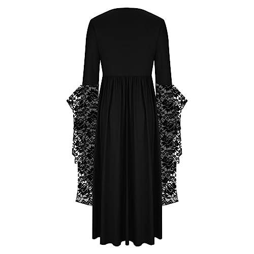 Damen-Kleid, Renaissance-Kleid, mittelalterliches Renaissance-Kleid, Steampunk-Kaltspitze, Überkleid, Kostüm, Kleid, Korsett-Kostüm, Halloween, viktorianisch, mittelalterlich, Engelsschulter, dunkles Damen-Kleid, Renaissance-Kleid, mittelalterliches Renaissance-Kleid, Steampunk-Kaltspitze, Überkleid, Kostüm, Kleid, Korsett-Kostüm, Halloween, viktorianisch, mittelalterlich, Engelsschulter, dunkles von Ninedayx