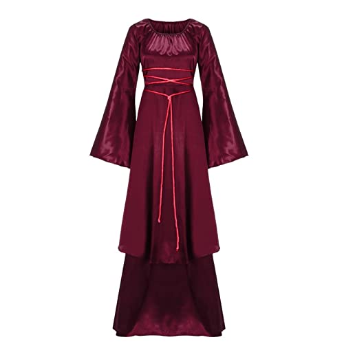 Halloween-Gothic-Kostüm für Damen, Hexenkleider für Damen, viktorianisches Vampir-Kostüm, Rokoko-Palast-Maskerade, Renaissance-Kleid, Cosplay-Kostüm, mittelalterliches Hexenkleid, Spitzenband vorne, Halloween-Gothic-Kostüm für Damen, Hexenkleider für Damen, viktorianisches Vampir-Kostüm, Rokoko-Palast-Maskerade, Renaissance-Kleid, Cosplay-Kostüm, mittelalterliches Hexenkleid, Spitzenband vorne, von Ninedayx