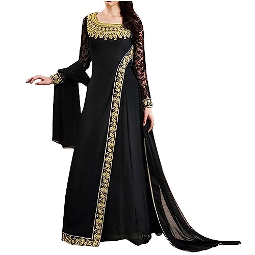 Ninedayx Mittelalterliches Hexenkostüm, Renaissance-Kostüm, Kleid, Steampunk, Halloween, UK, Chiffon, viktorianisches Renaissance-Kleid, ärmelloses Korsettkleid für Kleider, mittelalterliche Ninedayx Mittelalterliches Hexenkostüm, Renaissance-Kostüm, Kleid, Steampunk, Halloween, UK, Chiffon, viktorianisches Renaissance-Kleid, ärmelloses Korsettkleid für Kleider, mittelalterliche von Ninedayx