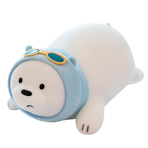 Ninesun Eisbär Plüschtier 35 cm weich und flauschig Geschenk für jedes Alter und Anlass von Ninesun
