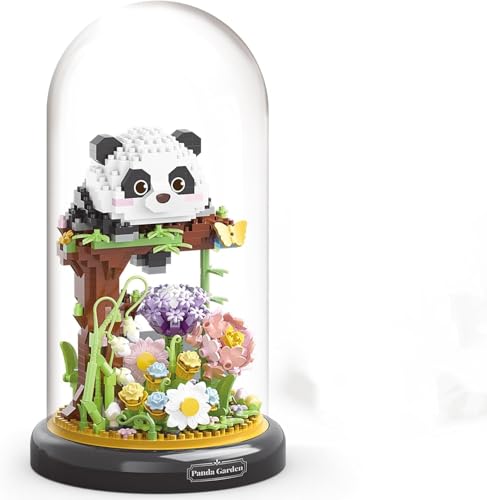 Ninesun Panda-Blumen-Bauset für Erwachsene, Pflanzenfreunde, Bonsai, Partygeschenke für Kinder, Tierbausteine, Geschenk für Jungen und Mädchen, 999 Teile Ninesun Panda-Blumen-Bauset für Erwachsene, Pflanzenfreunde, Bonsai, Partygeschenke für Kinder, Tierbausteine, Geschenk für Jungen und Mädchen, 999 Teile von Ninesun