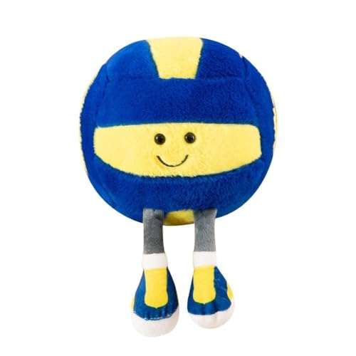 Ninesun Volleyball-Spielzeug, niedliche Plüschpuppe, weiches und spielbares Sport-Plüschkissen, für Raumdekoration, Sofa, Bett, Geburtstagsgeschenke für Kinder Ninesun Volleyball-Spielzeug, niedliche Plüschpuppe, weiches und spielbares Sport-Plüschkissen, für Raumdekoration, Sofa, Bett, Geburtstagsgeschenke für Kinder von Ninesun