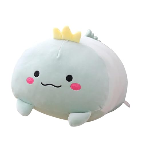 Ninesun Weiches Plüschkissen mit Cartoon-Tiermotiv, bequemes Kissen, niedliche Katze, Froschschwein, beruhigendes Plüschspielzeug, Geburtstagsgeschenk für Kinder von Ninesun