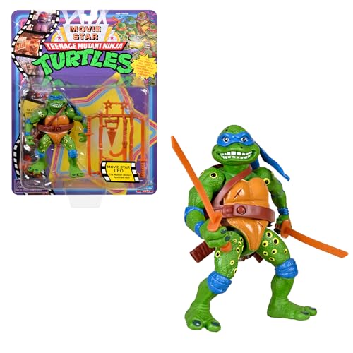 Ninja Turtles Figur, 10 cm, Figur aus der Kollektion Movie Star '90, zufälliges Modell, für Kinder ab 4 Jahren, GIOCHI PREZIOSI, T0003 von Ninja Turtles