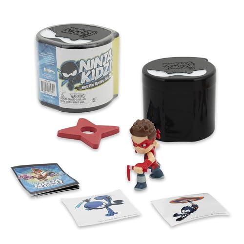 Ninja kidz Mini Mystery Set - Brand NewMini Mystery Set mit 5 spannenden Spielzeugen zum Entdecken im Inneren, offizielles Lizenzprodukt Ninja kidz Mini Mystery Set - Brand NewMini Mystery Set mit 5 spannenden Spielzeugen zum Entdecken im Inneren, offizielles Lizenzprodukt von VWPEYY