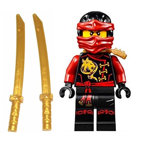 LEGO Ninjago Minifigur Kai Skybound mit 2 Katana aus Set 70591 70605 von LEGO
