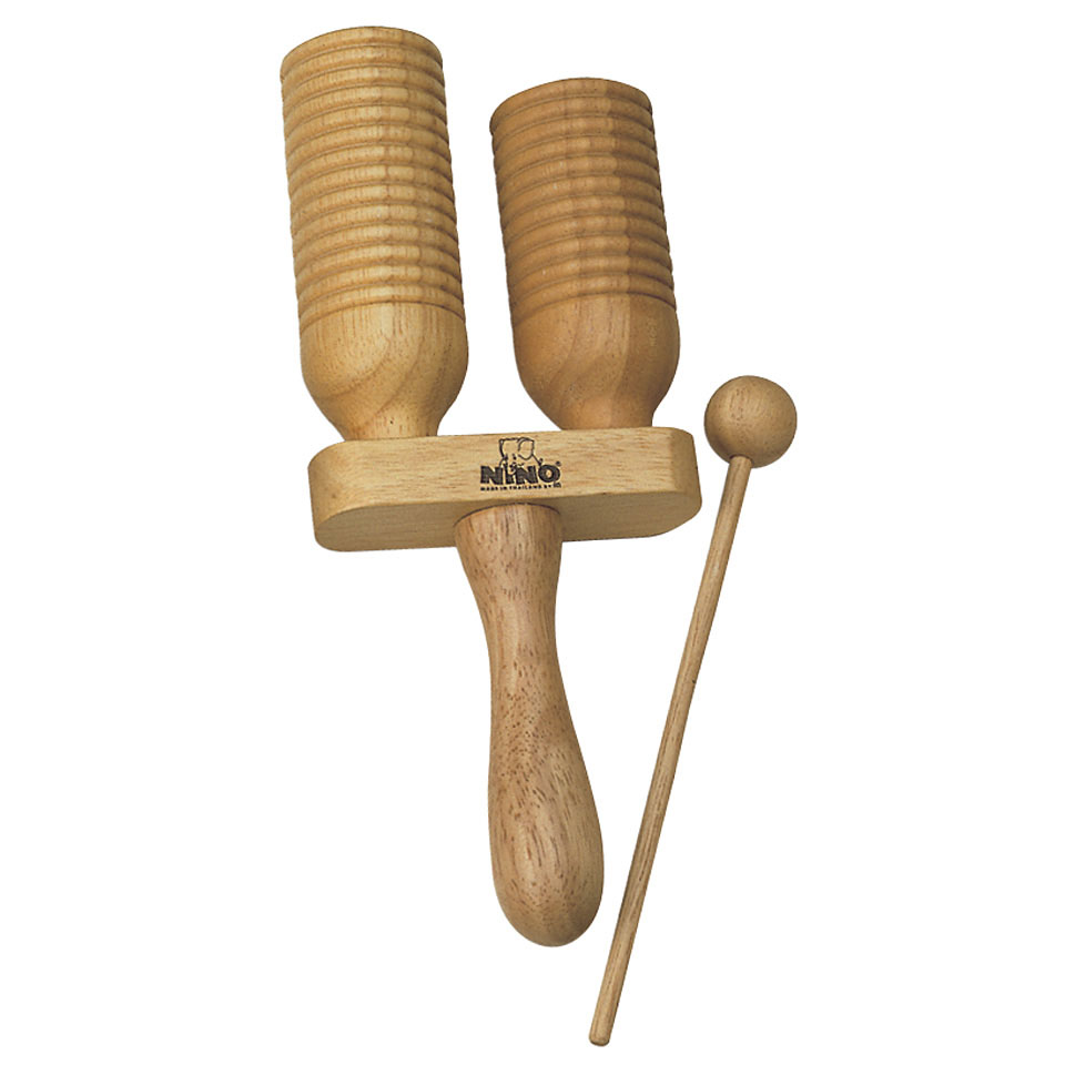 Nino 560 Wooden Agogo Agogobell von Nino