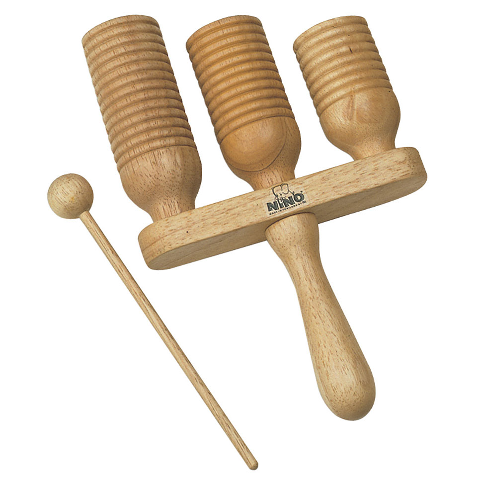 Nino 561 Wooden Agogo Agogobell von Nino