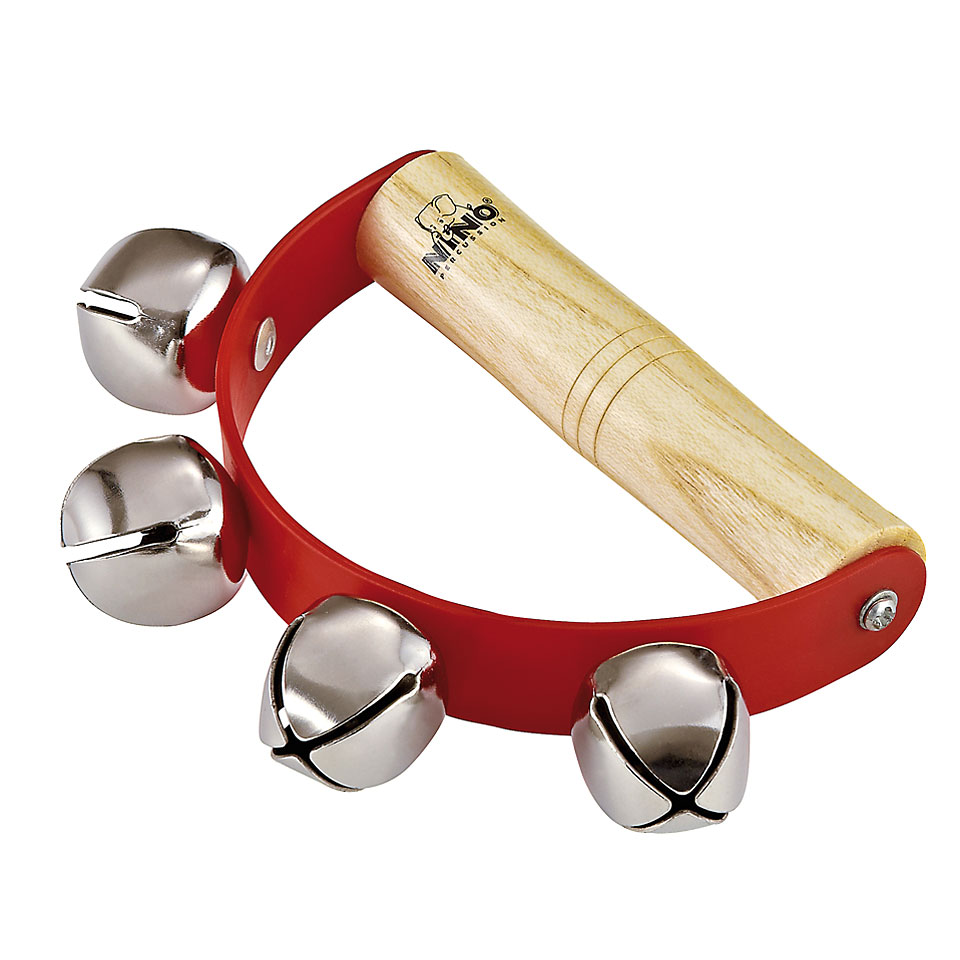 Nino NINO962 Junior Sleigh Bell Red 4 Bells Glockenkranz von Nino