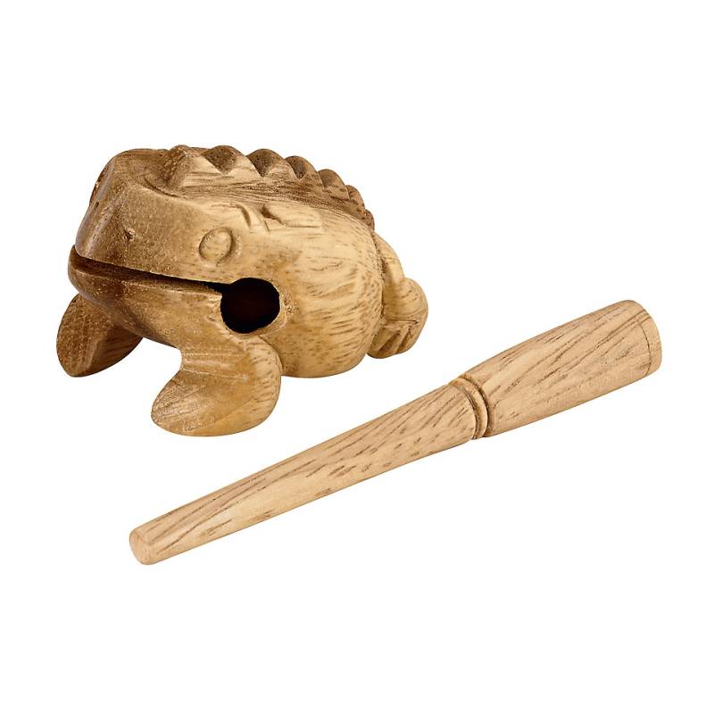 Nino Mini Wood Frog Guiro X-Small NINO517 Guiro von Nino