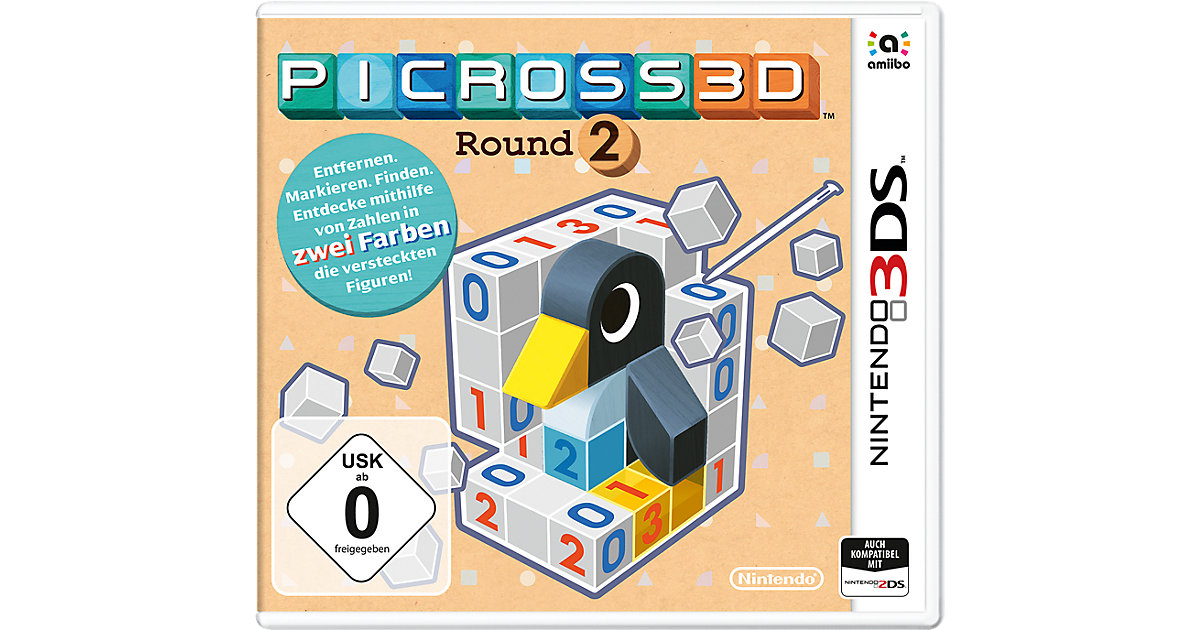 3DS Picross 3D: Round 2 von Nintendo