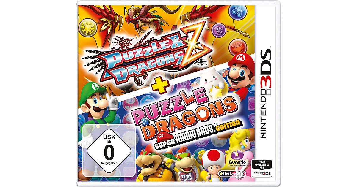 3DS Puzzle & Dragons Z + Puzzle & Dragons: Super Mario Bros. Edition 3DS Puzzle & Dragons Z + Puzzle & Dragons: Super Mario Bros. Edition von Nintendo