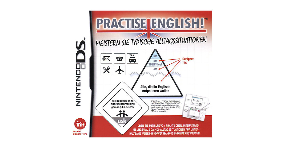 NDS Practise English! Face Everyday Situations von Nintendo