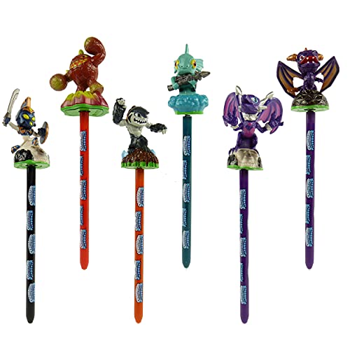 Nintendo DS 3DS Skylanders Bobble Stylus Touch Pen Stift Multipack 6 Figuren von Nintendo