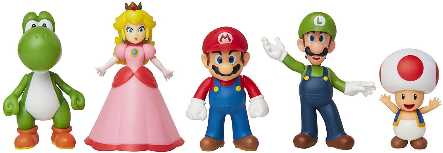 Nintendo Figuren Mario &  Friends 5er-Pack von Nintendo