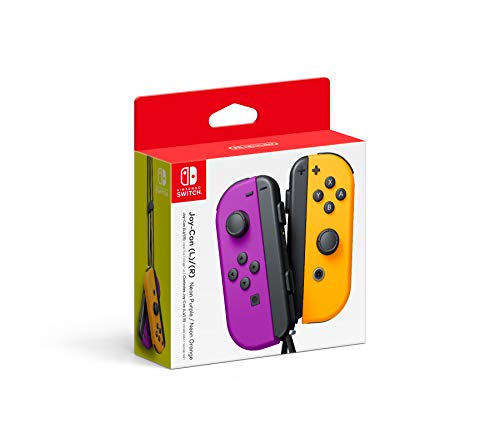 Nintendo Joy-Con (L)/(R) -Neon Purple/Neon Orange for Nintendo Switch von Nintendo