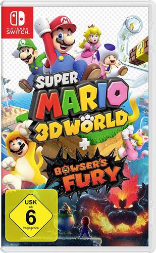 Nintendo SUPER MARIO 3D WORLD + BOWSER'S FURY Switch USK: 6 von Nintendo