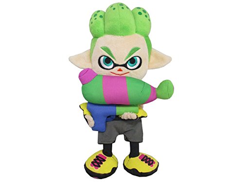 Nintendo Splatoon 2 Male Inkling – Offizieller San-Ei Plüsch – Junge von Nintendo