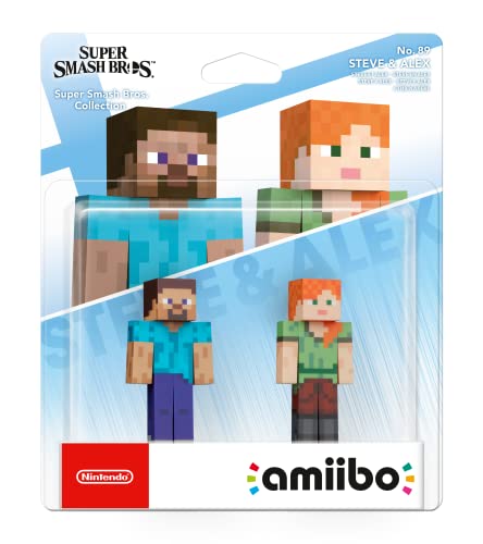Nintendo Steve & Alex - Super Smash Bros. Collection, Standard, Unabhängig, Spielfigur, Abenteuer, 38105 von Nintendo