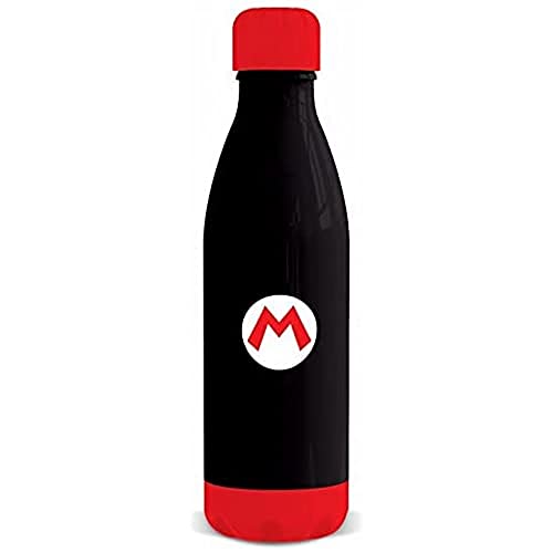 Super Mario Black Bottle M, 660 ml von Super Mario