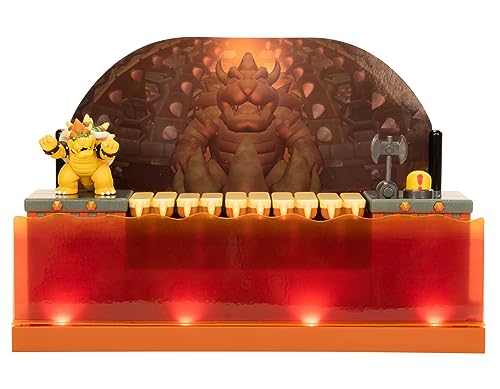 Nintendo Super Mario Deluxe Spielset - 6cm Bowser Playset von Nintendo