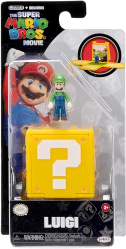 Nintendo Super Mario Movie Mini Luigi Play Figure 1.25 Inch von Nintendo