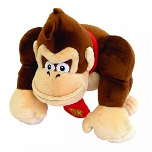 Nintendo Super Mario - Plüschfigur Super Mario Donkey Kong, 25cm von Nintendo