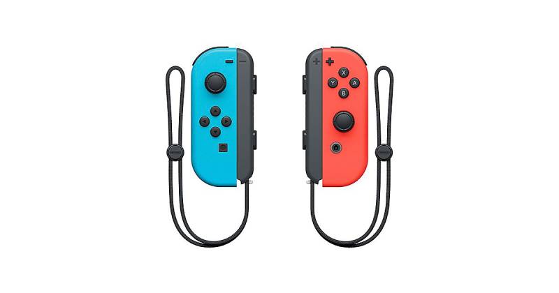 Nintendo Switch Joy-Con 2er-Set, Neon-Rot/Neon-Blau von Nintendo