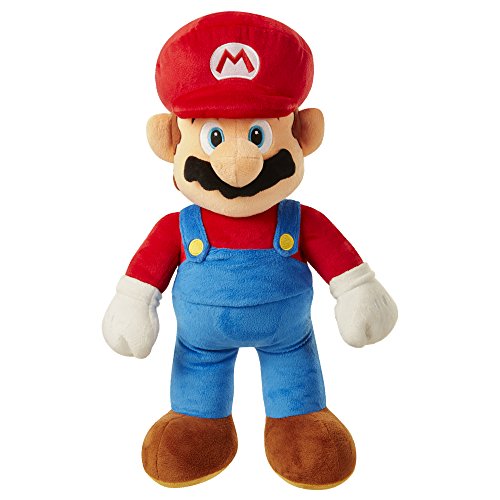 Nintendo SUPER MARIO - Mario Jumbo Plüschfigur 50cm von Jakks Pacific