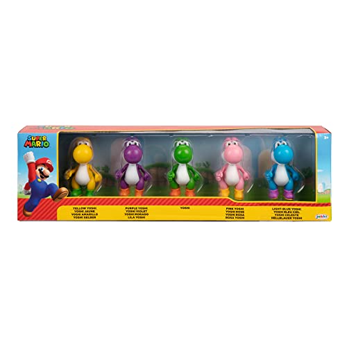 Nintendo Yoshi Figuren 5er Set, 6,5 cm von Nintendo