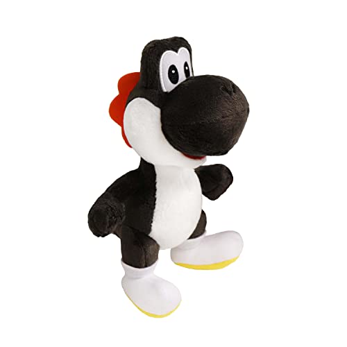 Nintendo Yoshi stehend Plüsch schwarz, 20 cm, 41019i von Nintendo