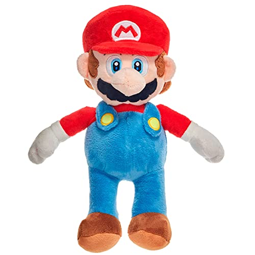 Playbyplay Plüschtier Super Mario Bros 60 cm Qualität Super Soft Original Mario Bros Plüschtier Großer Mario von Nintendo