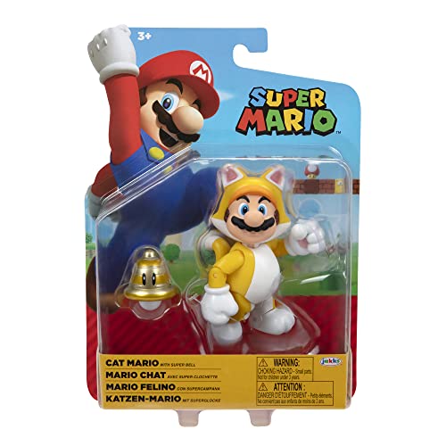 Nintendo Cat Mario with Superbell, 10 cm von Nintendo
