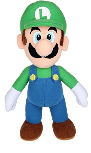 Super Mario-Kong-Luigi-Toad-Yoshi,Plush,Soft Toys,5 Characters Available! (Luigi :38cm) von Nintendo