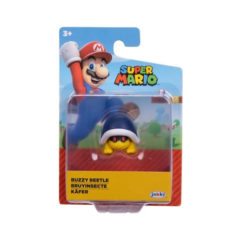 Super Mario World of Nintendo 6,3 cm Minifigur Buzzy Beetle von Nintendo