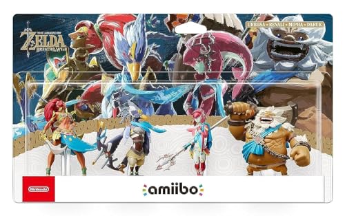 amiibo Legend Zelda Breath Wild 4 four Daruk Urbosa Mipha Revali Japan Import von Nintendo