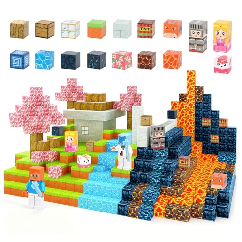 Nirecu Magnetische Bausteine Kinder,Magnetbausteine Spielzeug,Magnetische Blöcke Spiel Set,Kleinkindspielzeug Kinder Geburtstag Geschenke für Jungen und Mädchen ab 3 4 5 6 7 8 Jahren Nirecu Magnetische Bausteine Kinder,Magnetbausteine Spielzeug,Magnetische Blöcke Spiel Set,Kleinkindspielzeug Kinder Geburtstag Geschenke für Jungen und Mädchen ab 3 4 5 6 7 8 Jahren von Nirecu