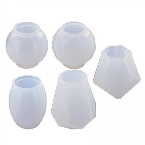 Nishiyuenyi 2 X 5 Stück Silikonform für Weinflaschenverschlüsse, Kristallharz Gussform, 5 Stück Silikonformen Nishiyuenyi 2 X 5 Stück Silikonform für Weinflaschenverschlüsse, Kristallharz Gussform, 5 Stück Silikonformen von Nishiyuenyi