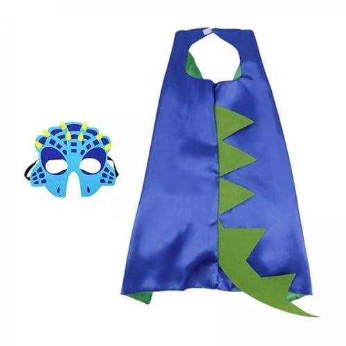 Nishiyuenyi 2 X Dinosaurier Kostüm, Umhang, Maske, Halloween Umhang, Filmthema Party, Robe, Cosplay Zubehör Zum Anziehen, Rollenspiele, Maskenbälle, Kinderkarneva Nishiyuenyi 2 X Dinosaurier Kostüm, Umhang, Maske, Halloween Umhang, Filmthema Party, Robe, Cosplay Zubehör Zum Anziehen, Rollenspiele, Maskenbälle, Kinderkarneva von Nishiyuenyi