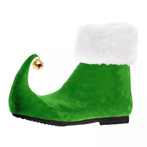 Nishiyuenyi 2 X Elfenschuhe, Lustige Samtstiefel für Erwachsene, Herren Und Damen, für Weihnachten, Festliche Verkleidung Nishiyuenyi 2 X Elfenschuhe, Lustige Samtstiefel für Erwachsene, Herren Und Damen, für Weihnachten, Festliche Verkleidung von Nishiyuenyi