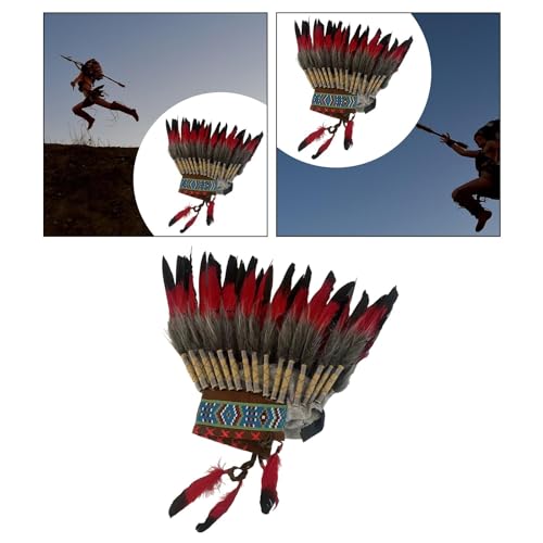 Nishiyuenyi 2 X Feder Kopfschmuck, Foto Requisiten, Kopfzubehör, Kopfbedeckung, Stirnband für Kostüme Nishiyuenyi 2 X Feder Kopfschmuck, Foto Requisiten, Kopfzubehör, Kopfbedeckung, Stirnband für Kostüme von Nishiyuenyi