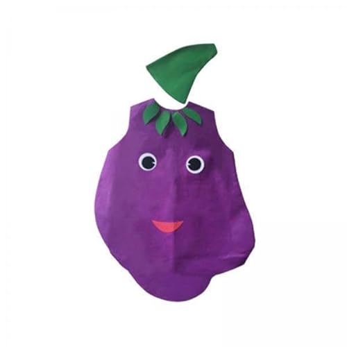 Nishiyuenyi 2 X Lebensmittelkostüm für Erwachsene, Cosplay Bekleidung, Hübsches Vliesstoff Kostüm für Gemüse mit Hut für Bühnenauftritte Und Partys Nishiyuenyi 2 X Lebensmittelkostüm für Erwachsene, Cosplay Bekleidung, Hübsches Vliesstoff Kostüm für Gemüse mit Hut für Bühnenauftritte Und Partys von Nishiyuenyi