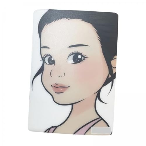 Nishiyuenyi 2 X Make Up Malübungsvorlage, Anzeigetool Zum Erstellen Attraktiver Make Up Designs, Malanleitung für Maskenbildner, Farbiges Make Up Tool für Kinder von Nishiyuenyi