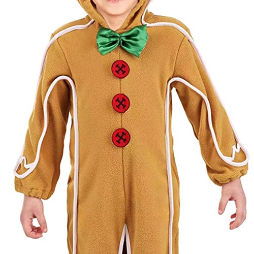 Nishiyuenyi 2 X Outfit für Weihnachten, Kostüm für Kinder, Foto Requisite, Lebkuchen Overall, Bekleidung für Festlichkeiten Nishiyuenyi 2 X Outfit für Weihnachten, Kostüm für Kinder, Foto Requisite, Lebkuchen Overall, Bekleidung für Festlichkeiten von Nishiyuenyi