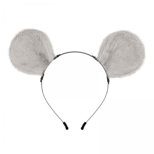 Nishiyuenyi 2 X Rattenohr Stirnband, Kopfschmuck, Cosplay Zubehör, Tier Stirnband, Kopfbedeckung für Maskenfest, Tiere, Mottopartys Nishiyuenyi 2 X Rattenohr Stirnband, Kopfschmuck, Cosplay Zubehör, Tier Stirnband, Kopfbedeckung für Maskenfest, Tiere, Mottopartys von Nishiyuenyi