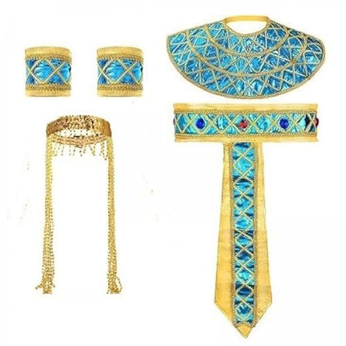 Nishiyuenyi 2 X ägyptisches Damenkostüm Zubehör, ägyptisches Prinzessinnen Kostüm, Kostüm, ägyptische Königin, für Auftritt, Cosplay Nishiyuenyi 2 X ägyptisches Damenkostüm Zubehör, ägyptisches Prinzessinnen Kostüm, Kostüm, ägyptische Königin, für Auftritt, Cosplay von Nishiyuenyi