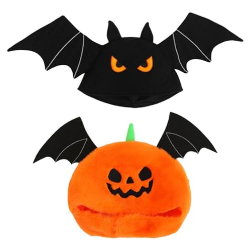 Nishiyuenyi 2 stück Halloween Kopf Abdeckungen Erwachsene Kopfschmuck für Urlaub Party Ball Cosplay von Nishiyuenyi