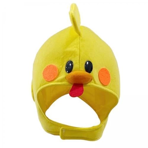 Nishiyuenyi 2x Plüsch Küken Hüte, Lustiger Kostüm Hut für Cosplay Requisiten, Weihnachts Selfie, Gelb Nishiyuenyi 2x Plüsch Küken Hüte, Lustiger Kostüm Hut für Cosplay Requisiten, Weihnachts Selfie, Gelb von Nishiyuenyi