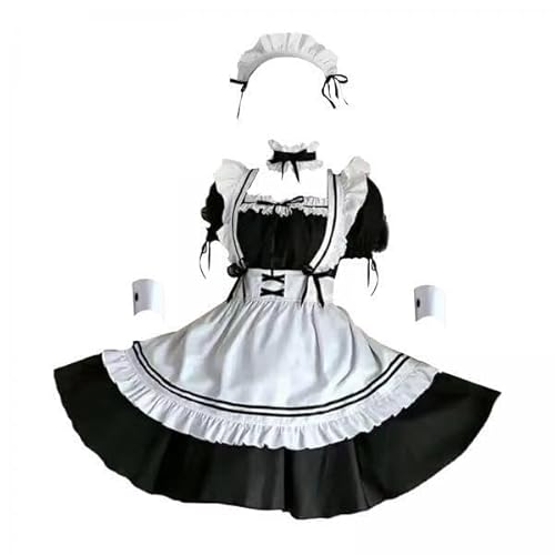 Nishiyuenyi 2xDienstmädchen Kostüm Dienstmädchen Kleider Klassisch Süßes Lolita Japanisches Anime Dienstmädchen Outfit M Nishiyuenyi 2xDienstmädchen Kostüm Dienstmädchen Kleider Klassisch Süßes Lolita Japanisches Anime Dienstmädchen Outfit M von Nishiyuenyi